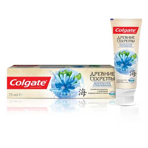 Зубная паста Colgate Древние секреты Безопасное отбеливание 75 мл в МейТан