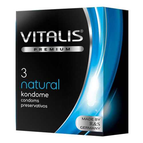 Презервативы Vitalis premium natural 3 шт. в МейТан