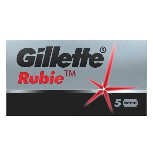 Лезвия для бритв Gillette Rubie 5 шт в МейТан