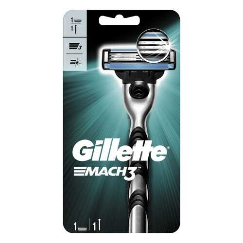 Мужская бритва Gillette Mach3 с 1 сменной кассетой в МейТан