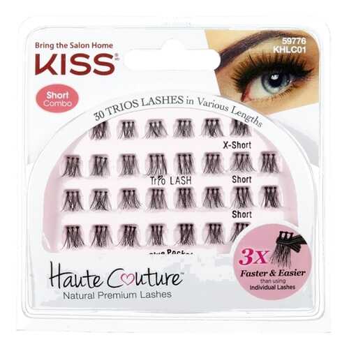 Накладные ресницы KISS Haute Couture Trio Lashes 30 шт 12-574 в МейТан