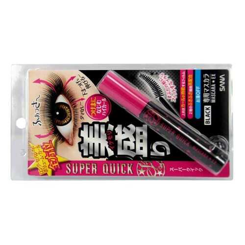 Тушь для ресниц Sana Super Quick Mascara Ex Black (удлинение + объем) 478710 в МейТан