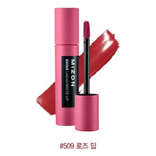 Помада Mizon Skins Liquid Matte Lip тон 509 Deep Rose 6 мл в МейТан