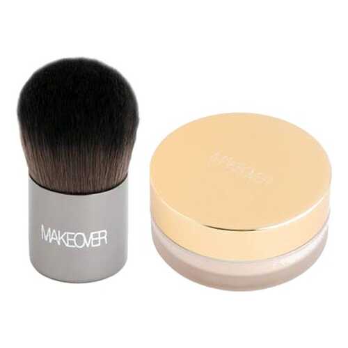 Пудра Makeover Paris Loose Powder Foundation With Mini Kabuki Brush 12 г в МейТан