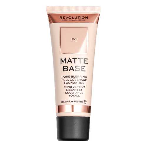 Тональный крем Makeup Revolution Matte Base Foundation F4 в МейТан