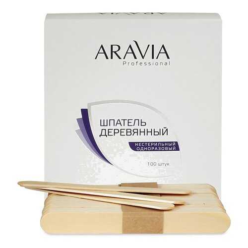 ARAVIA Шпатели Aravia Professional Деревянные Одноразовые, 100 шт в МейТан