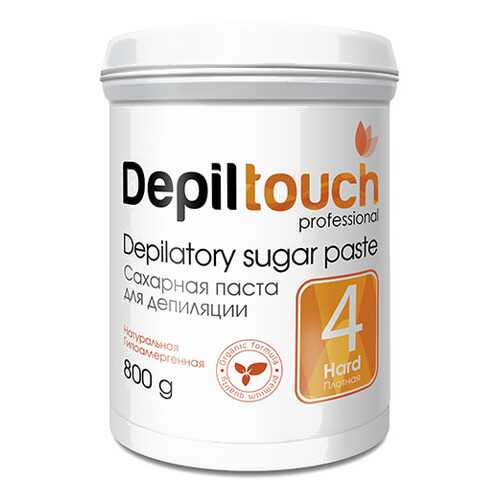 Сахарная паста для депиляции Depiltouch Depilatory Sugar Paste Hard №4 плотная, 800 гр в МейТан