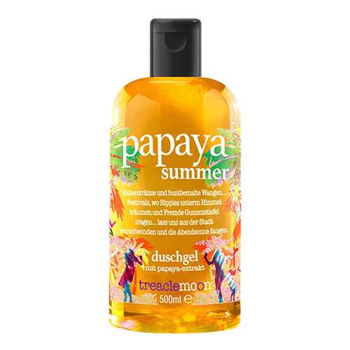 Гель для душа Treaclemoon Papaya Summer Bath & Shower Gel с ароматом папайи 500 мл в МейТан