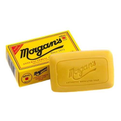 Косметическое мыло Morgans Pomade Antibacterial Medicated Soap 80 г в МейТан