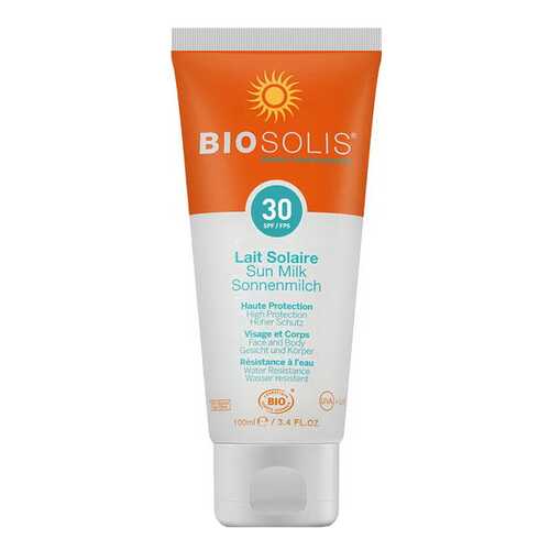 Солнцезащитное молочко Biosolis SPF 30 100 мл в МейТан