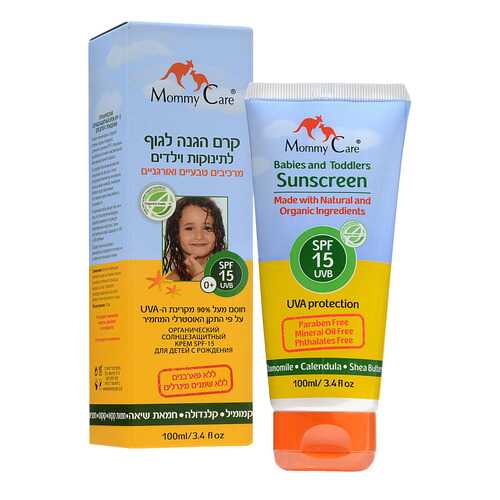 Солнцезащитное средство для детей Mommy Care SPF15 100 мл в МейТан