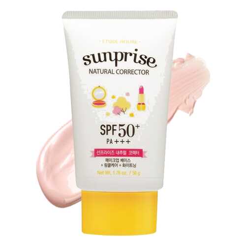 Солнцезащитное средство Etude House Крем Sunprise Natural Corrector в МейТан