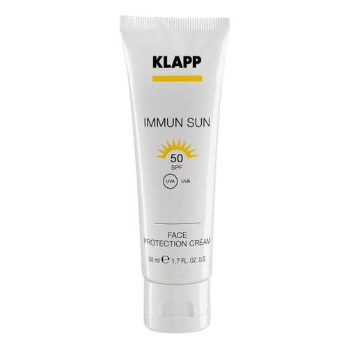 Солнцезащитное средство Klapp Immum Sun Face Protection Cream SPF50 в МейТан