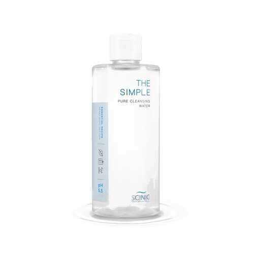 Очищающая вода Scinic The Simple Pure Cleansing Water в МейТан