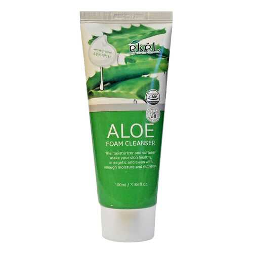 Пенка для умывания с экстрактом алоэ Ekel aloe foam cleanser 100 мл в МейТан