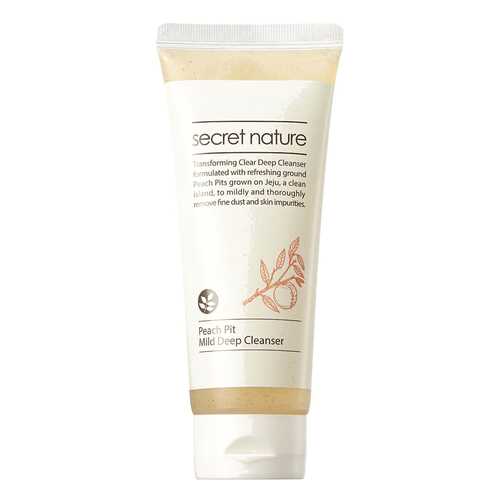 Пенка для умывания Secret Nature Peach Pit Mild Deep Cleanser 150 мл в МейТан