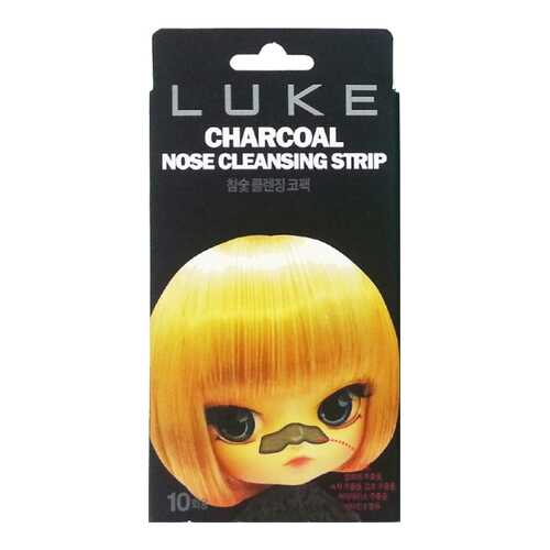 Средство для очищения 4Skin Luke Charcoal Nose Cleansing Strip от черных точек 10 шт в МейТан