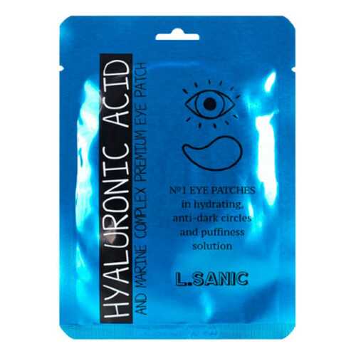 Гидрогелевые патчи L.Sanic Hyaluronic Acid And Marine Complex Premium Eye Patch 2 шт в МейТан