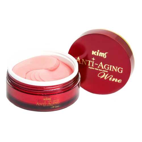 Патчи для глаз Kims Anti-Aging Wine Hydro-Gel Eye Patch 60 шт в МейТан