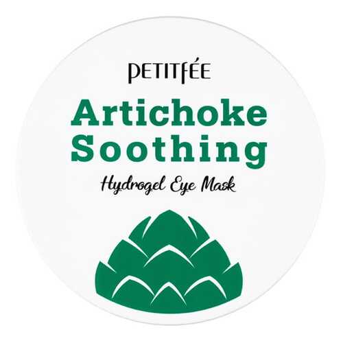 Патчи для глаз Petitfee Artichoke Soothing Hydrogel Eye Mask 60 шт в МейТан