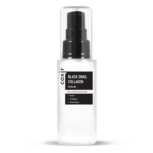 Антивозрастной серум COXIR Black Snail Collagen Serum в МейТан