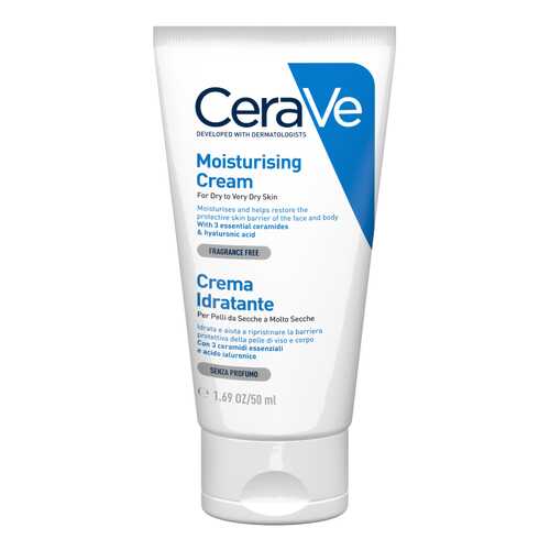 Крем для лица CeraVe Moisturising Cream Crema Idratante, 50 мл в МейТан