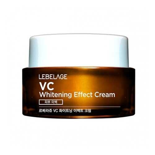 Крем для лица выравнивающий тон, 50мл LEBELAGE VC WHITENING EFFECT CREAM в МейТан