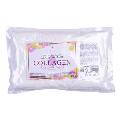 Маска альгинатная укрепляющая с коллагеном Anskin Modeling Mask Collagen, 240 г в МейТан