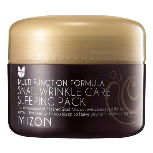 Маска для лица MIZON Snail Wrinkle Care Sleeping Pack 80 мл в МейТан