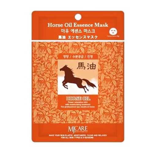 Маска для лица MJ CARE Horse Oil essence Mask 23 г в МейТан