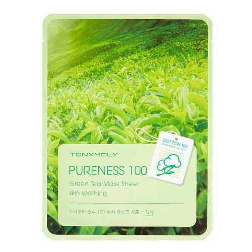 Маска для лица Tony Moly Pureness 100 Green Tea Mask Sheet 21 мл в МейТан