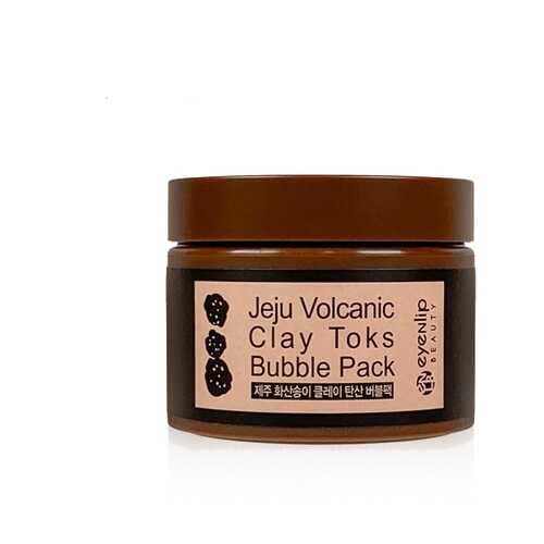 Маска очищающая с вулканической глиной JEJU VOLCANIC CLAY TOKS BUBBLE PACK 100мл в МейТан