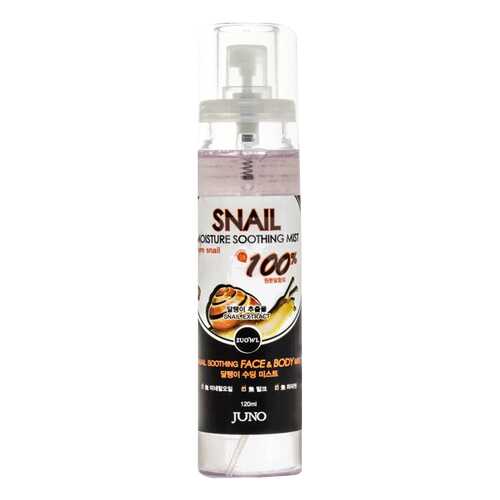 Мист JUNO Snail Moisturizing Soothing Mist 120 мл в МейТан