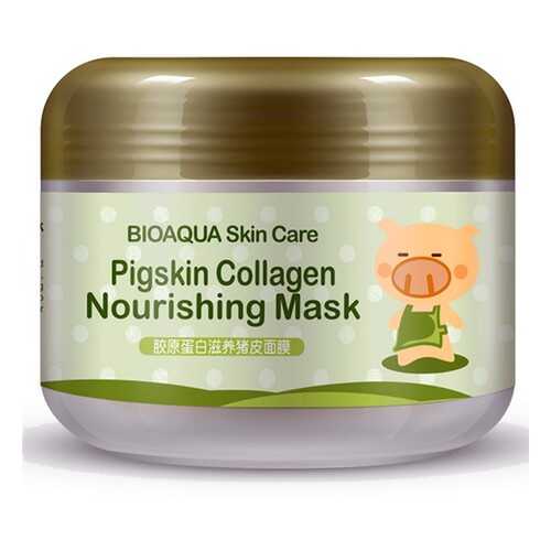 Питательная коллагеновая маска BioAqua Pigskin Collagen, 100 гр. в МейТан