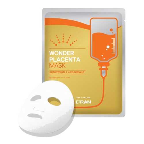 Плацентарная чудо маска DRAN Wonder Placenta Mask 1 шт в МейТан