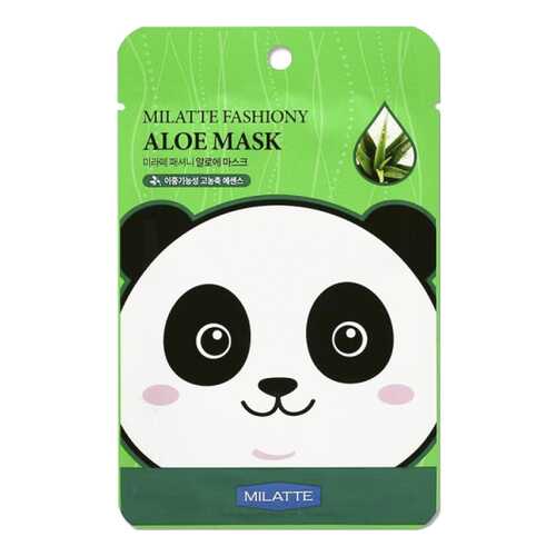 Тканевая маска для лица с экстрактом алоэ Milatte Fashion Aloe Mask Sheet, 21 г в МейТан