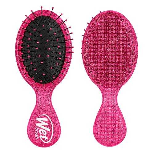 Щетка Рок н Ролл мини WET BRUSH MINI ROCK N ROLL DETANGLER-PINK GLITTER в МейТан