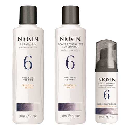 Набор средств для волос Nioxin System 6 Kit 300 мл+300 мл+100 мл в МейТан