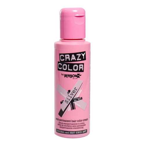 Краска для волос Renbow Crazy Color Semi-Permanent Hair Color Cream 27 Silver 100 мл в МейТан