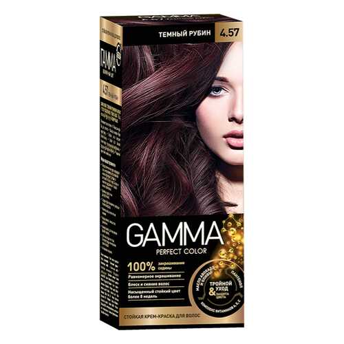 Краска для волос SVOBODA GAMMA Perfect color тёмный рубин 4,57, 50гр в МейТан