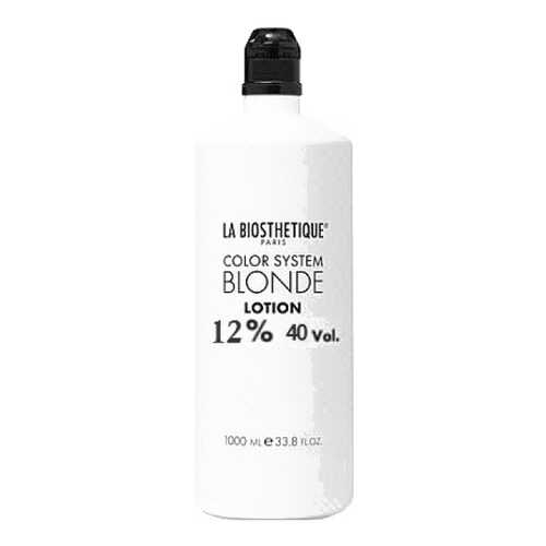 Окислительная эмульсия La Biosthetique Blonde Lotion 12% 1000 мл в МейТан