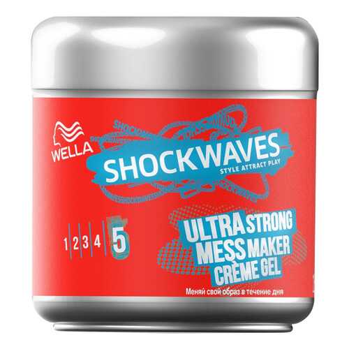 Гель для укладки Wella Shockwaves Ultra Strong Mess Maker в МейТан