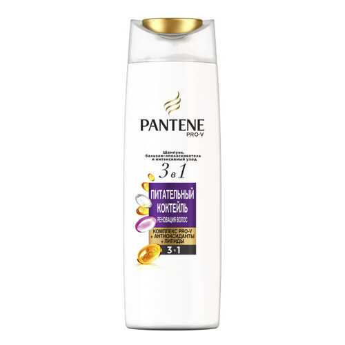 Шампунь PANTENE Pro-V Питательный Коктейль 3в1 360 мл в МейТан