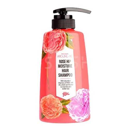 Шампунь Welcos Around me Rose Hip Hair Shampoo 500 мл в МейТан